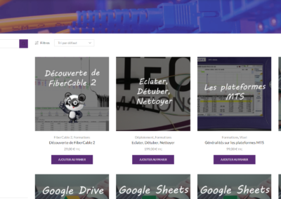 Catalogue des formations en ligne