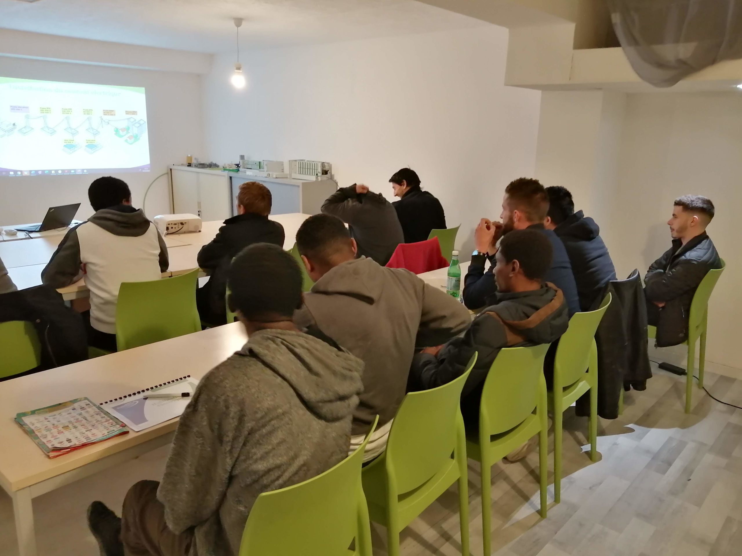 Stagiaires en formation Stagiaires en formation